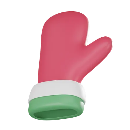 Christmas Mittens  3D Icon