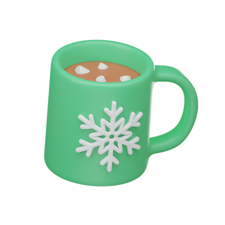 Christmas Mug  3D Icon