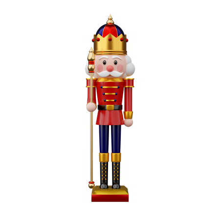 Christmas Nutcracker  3D Icon