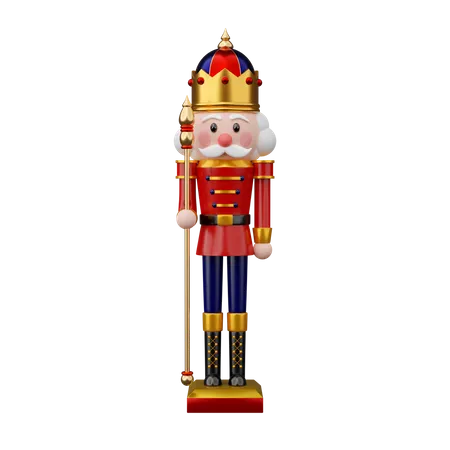 Christmas Nutcracker  3D Icon