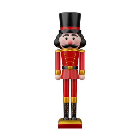 Christmas Nutcracker  3D Icon