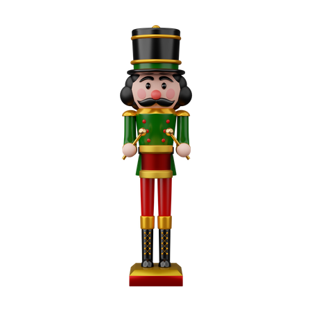 Christmas Nutcracker  3D Icon