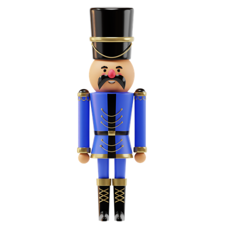 Christmas Nutcracker  3D Icon