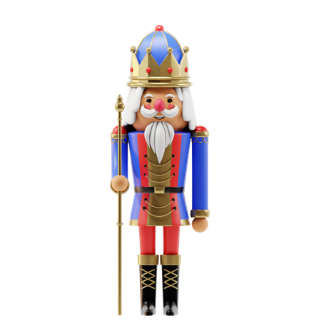 Christmas Nutcracker  3D Icon