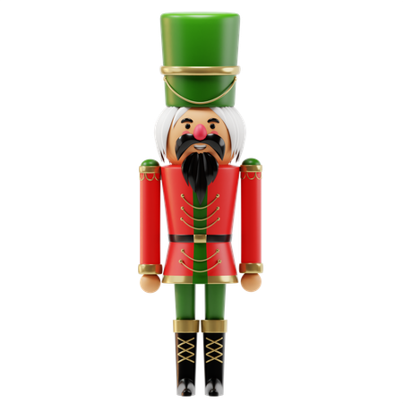 Christmas Nutcracker  3D Icon