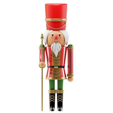 Christmas Nutcracker  3D Icon