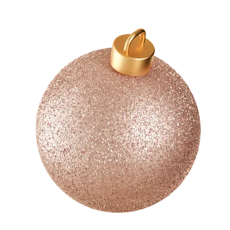 Christmas Ball Illustration In 3 D Design 3D Icon