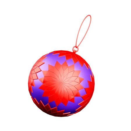 クリスマスオーナメント3  3D Icon