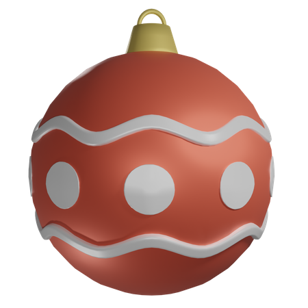 Christmas Ornament  3D Icon