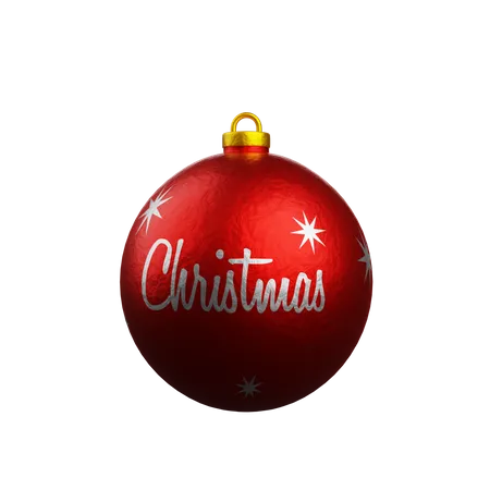 Christmas Ornament  3D Icon