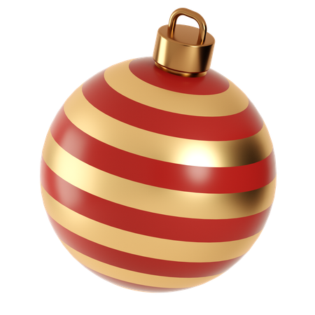 Christmas Ornament  3D Icon