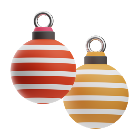 Christmas Ornament  3D Icon