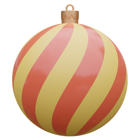 Christmas ornament  3D Icon