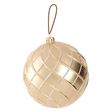 Christmas Ornament  3D Icon