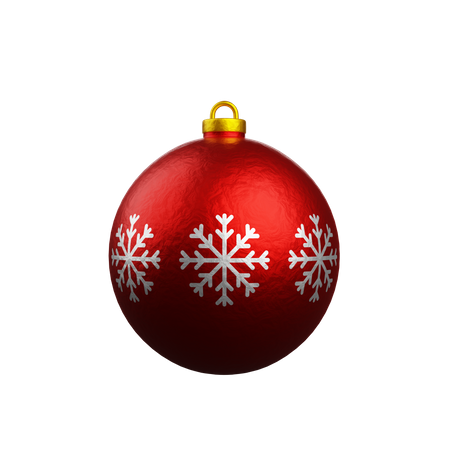Christmas Ornament 3D Icon