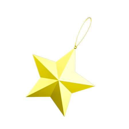 クリスマスオーナメント9  3D Icon