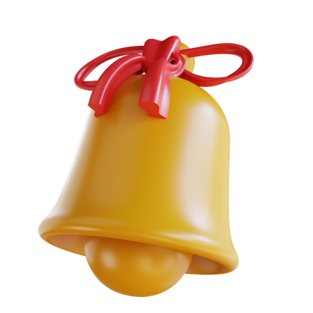 Christmas Ornament Bell 3D Icon