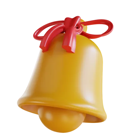 Christmas Ornament Bell 3D Icon