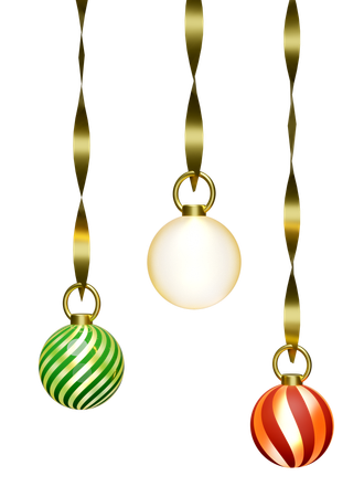 Christmas Ornaments  3D Illustration