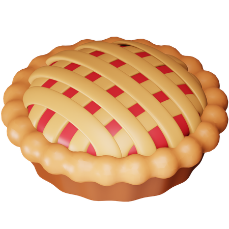 Christmas Pie  3D Icon