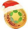 Christmas Polkadot Coin