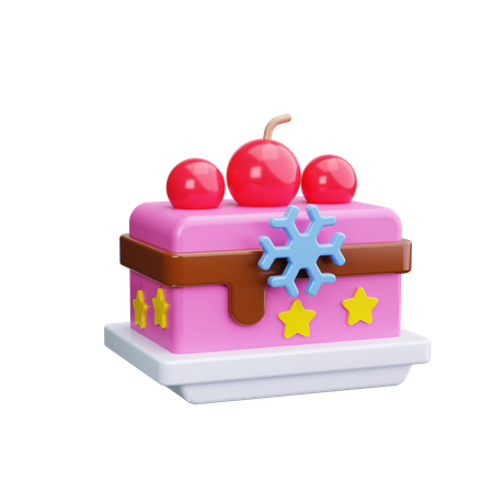 Christmas Pudding  3D Icon