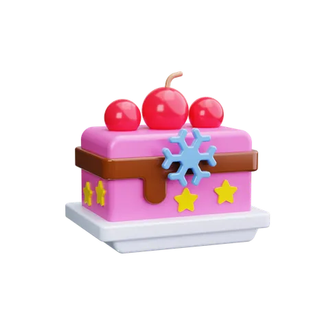 Christmas Pudding  3D Icon