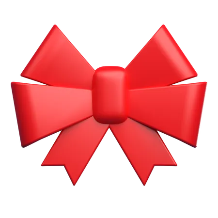Christmas Ribbon  3D Icon