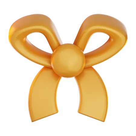 Christmas Ribbon  3D Icon