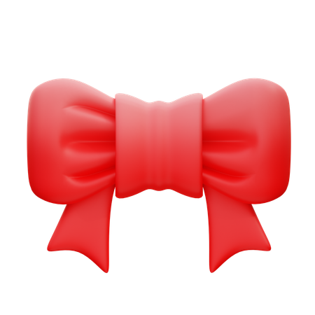 Christmas Ribbon  3D Icon