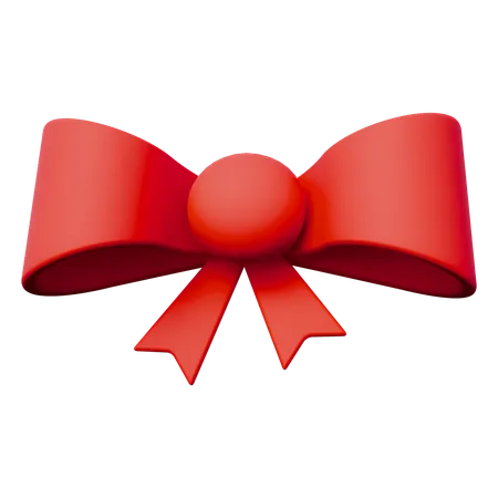 Christmas Ribbon  3D Icon