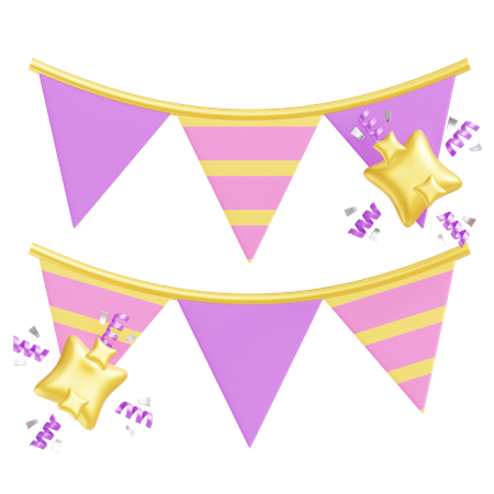Christmas Ribbon  3D Icon