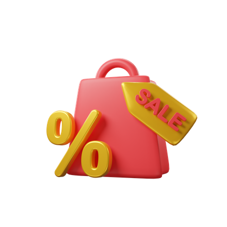 Christmas Sale  3D Icon