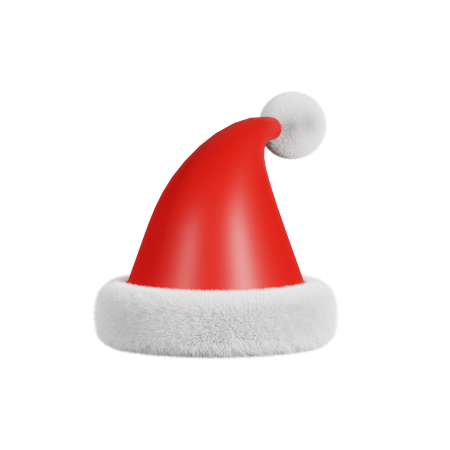 Christmas Santa Hat  3D Icon