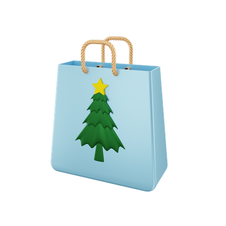 クリスマスショッピング  3D Icon