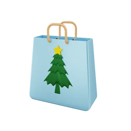 Christmas Shopping  3D Icon