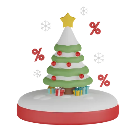 Christmas Shopping  3D Icon