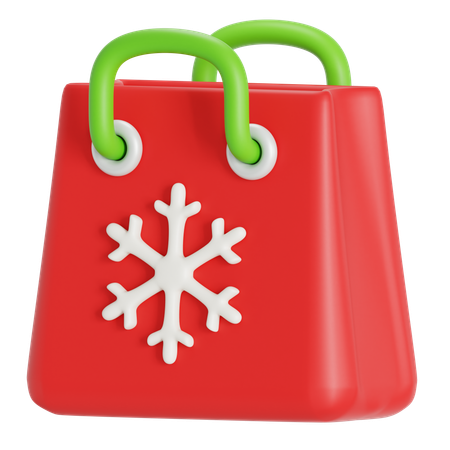 Christmas shopping  3D Icon