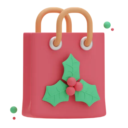 Christmas Shopping  3D Icon