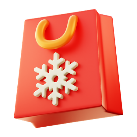 Christmas Shopping 3D Icon