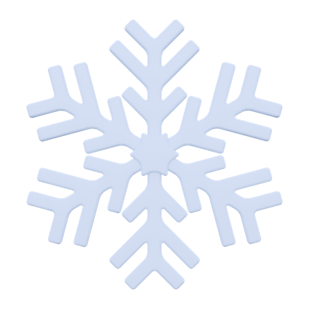 クリスマスの雪  3D Icon