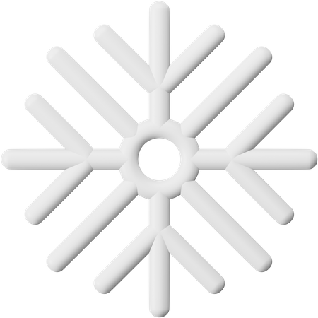 Christmas Snow  3D Icon