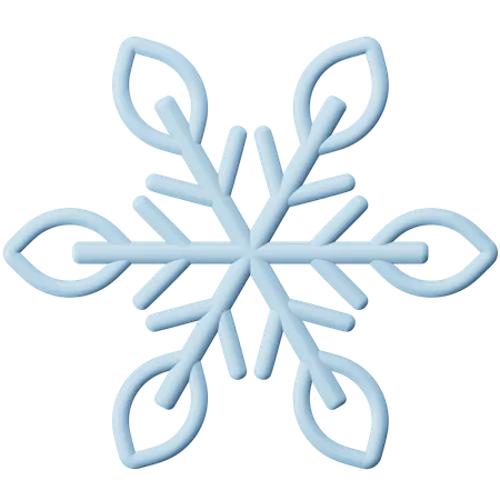 Christmas Snow  3D Icon