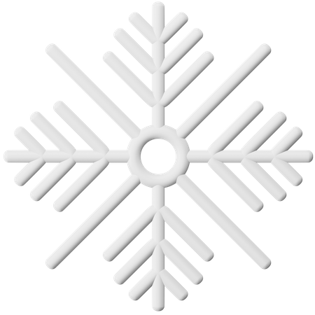 Christmas Snow  3D Icon