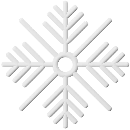 Christmas Snow  3D Icon