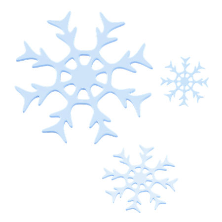 Christmas snowflake  3D Icon