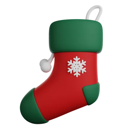 Christmas Stockings 3 D Render 3D Icon