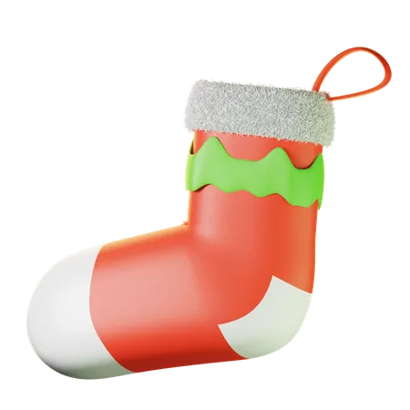 Christmas Sock  3D Icon