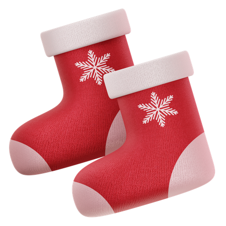 Christmas Sock  3D Icon