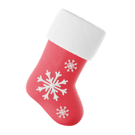 Christmas sock  3D Icon